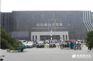 白沟 发挥商贸产业优势，推动城市升级